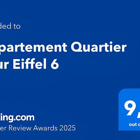 Appartement Quartier Tour Eiffel 6 Free Netflix Paris Exterior foto